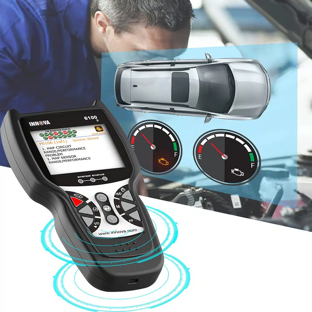 Pro OBD2 escáner Bluetooth Tablet Sistema Completo Herramienta de  diagnóstico automático Lector de código de falla del coche con  restablecimiento de