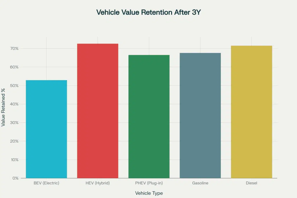 Valor Venal de un Coche: Guía Completa para Comprar, Vender y Reclamar en 2025 2 depreciacion de vehiculo por tipo de coche