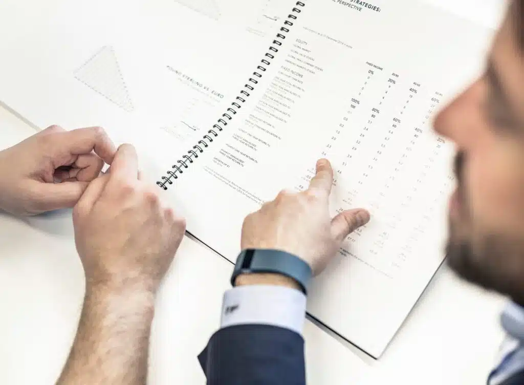 informe en la negociación