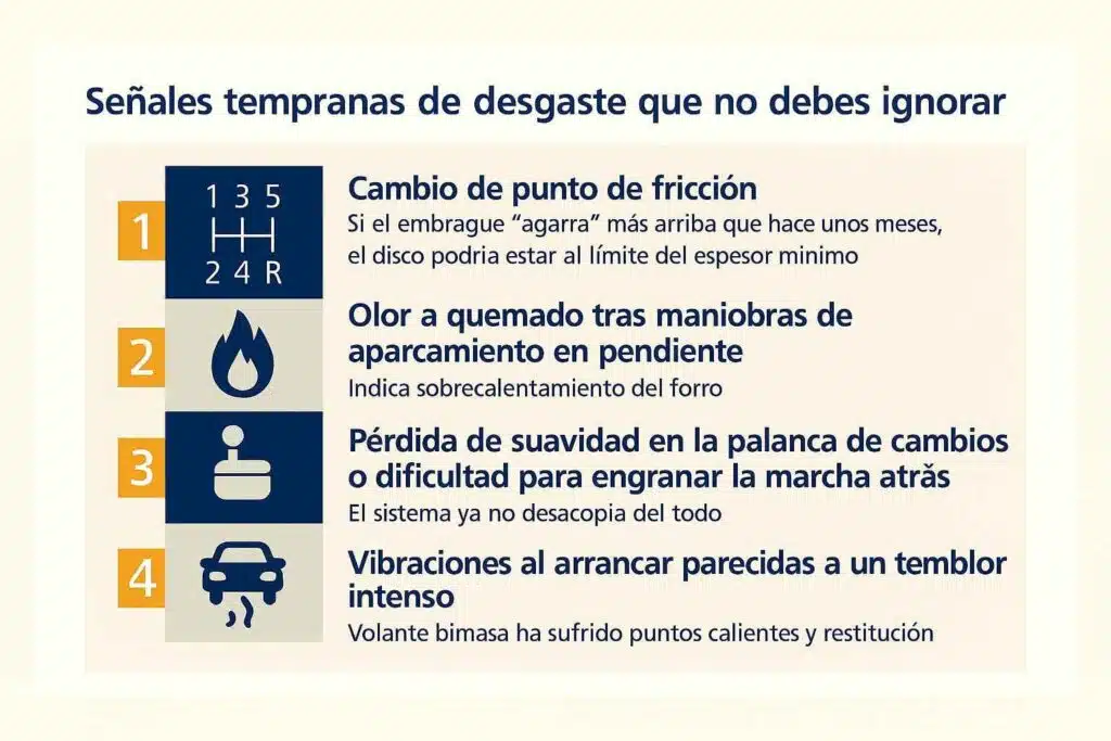 Consejos para prevenir problemas en el embrague