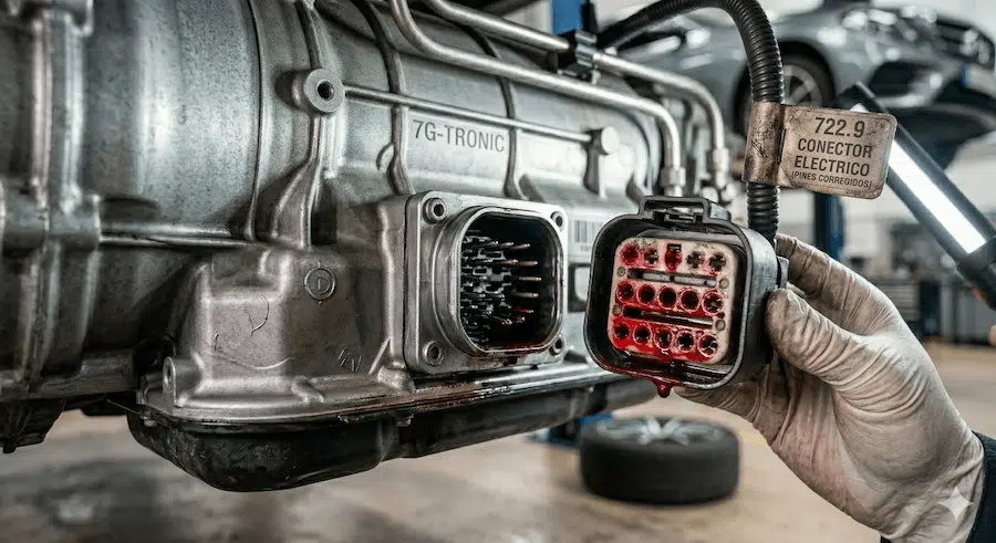 Fallos comunes en Mercedes-Benz: averías frecuentes, síntomas, causas y cómo detectarlas a tiempo 3 conector contaminado 13 pines mercedes