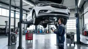 Fallos comunes en Opel: averías por motor y modelo, síntomas y qué revisar antes de comprar 3 perito revisando los fallos mas comunes de coche opel